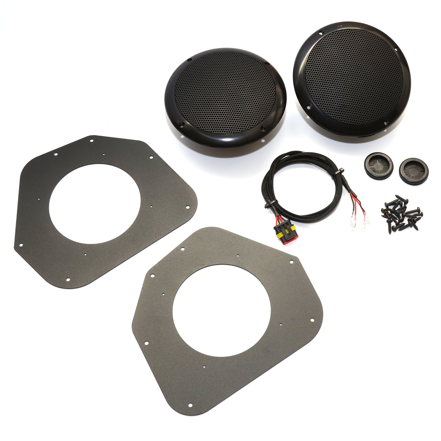 Polaris Ranger Diesel/XP Single DIN Radio Front Speaker Add-On Kit