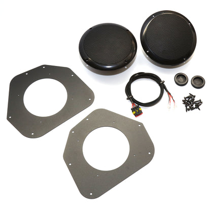 Polaris Ranger Diesel/XP Single DIN Radio Front Speaker Add-On Kit