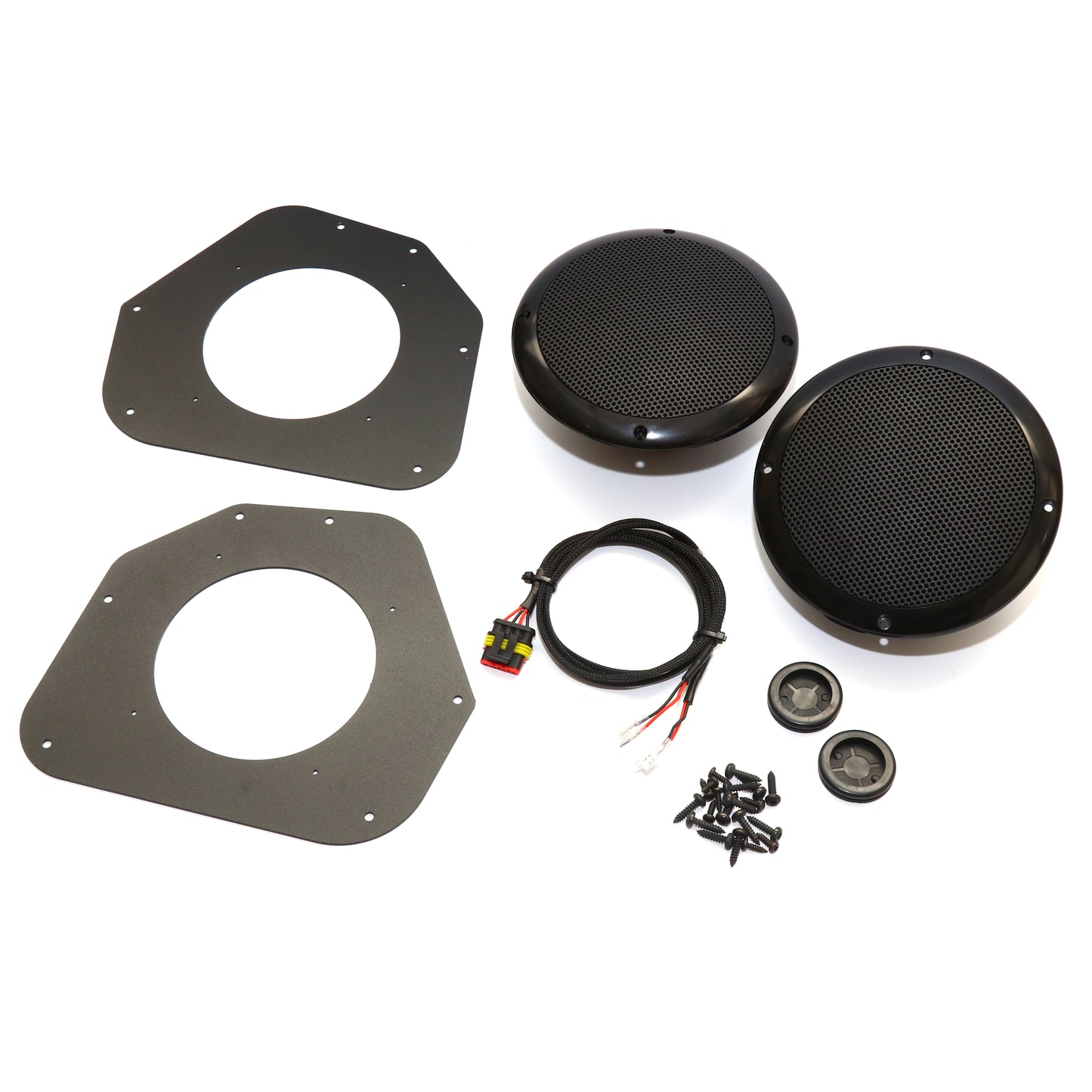 Polaris Ranger Diesel/XP Single DIN Radio Front Speaker Add-On Kit