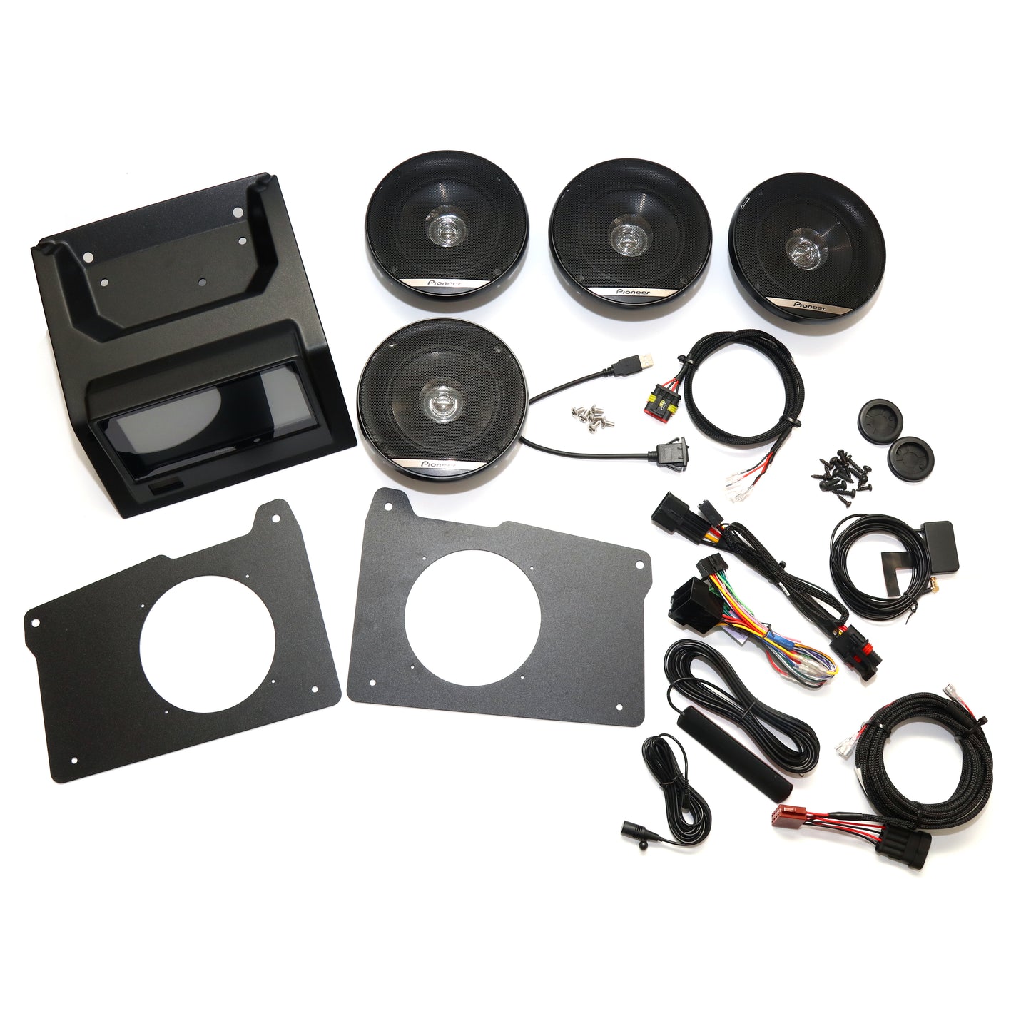 Polaris Ranger Apple Car Play/Android Auto Stereo Radio Kit - DAB Pioneer Bluetooth