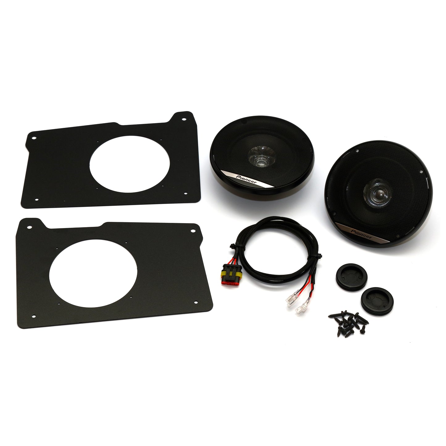 Polaris Ranger Diesel/XP Single DIN Radio Front Speaker Add-On Kit