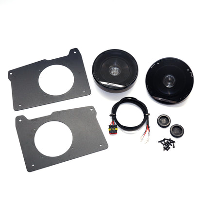Polaris Ranger Diesel/XP Single DIN Radio Front Speaker Add-On Kit