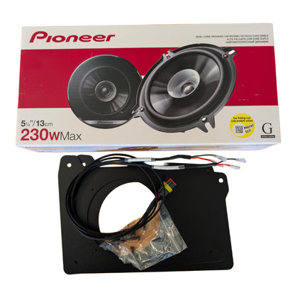 Polaris Ranger Diesel/XP Single DIN Radio Front Speaker Add-On Kit