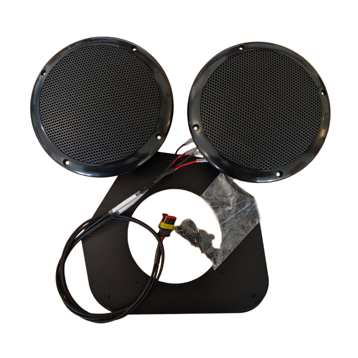 Polaris Ranger Diesel/XP Single DIN Radio Front Speaker Add-On Kit