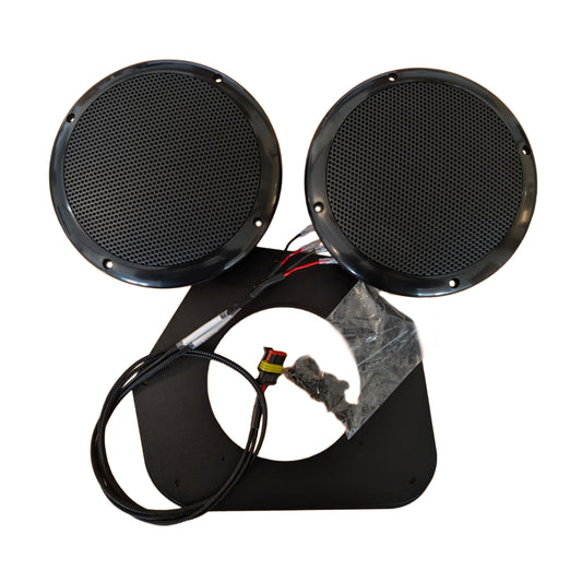 Polaris Ranger Diesel/XP Single DIN Radio Front Speaker Add-On Kit